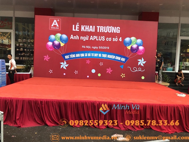 Cho Thuê Backdrop Khai Trương Tại Hà Nội