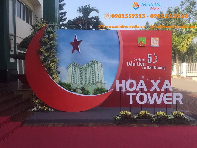 Địa chỉ cho thuê khung backdrop chuyên cho tổ chức sự kiện