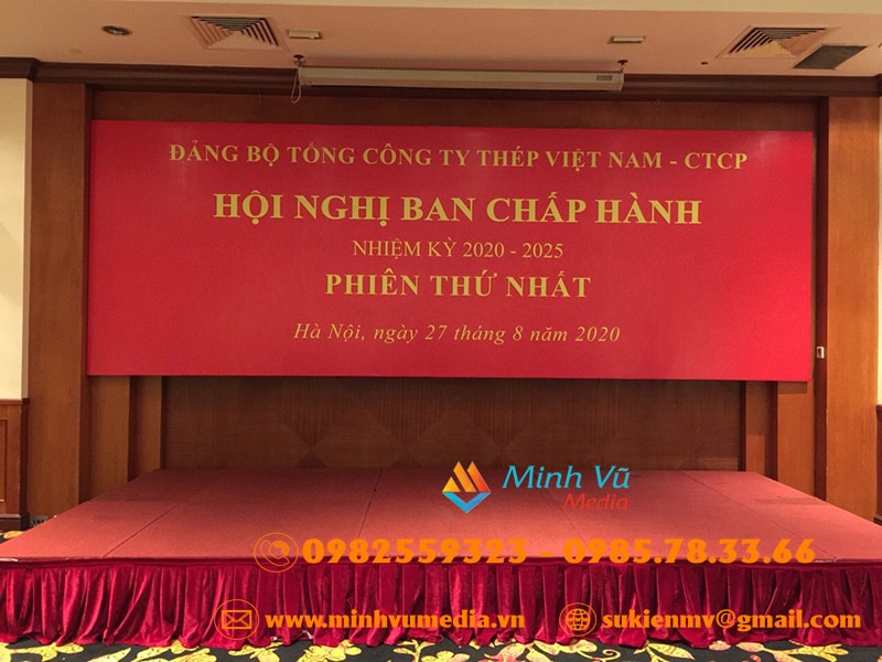 Cho Thuê Khung Backdrop Tổ Chức Hội Nghị