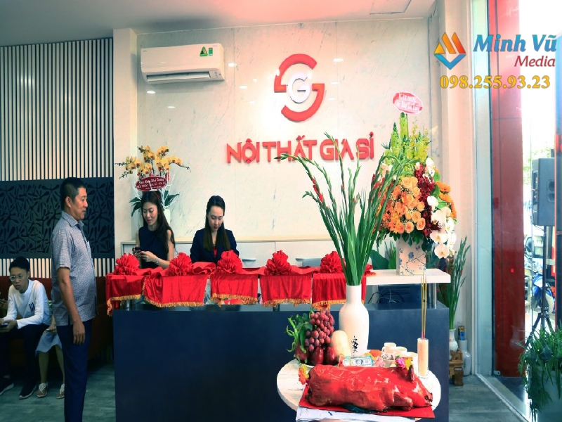 Mâm cúng khai trương showroom