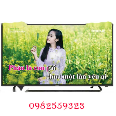 Thiết bị trình chiếu karaoke tivi với không gian hẹp